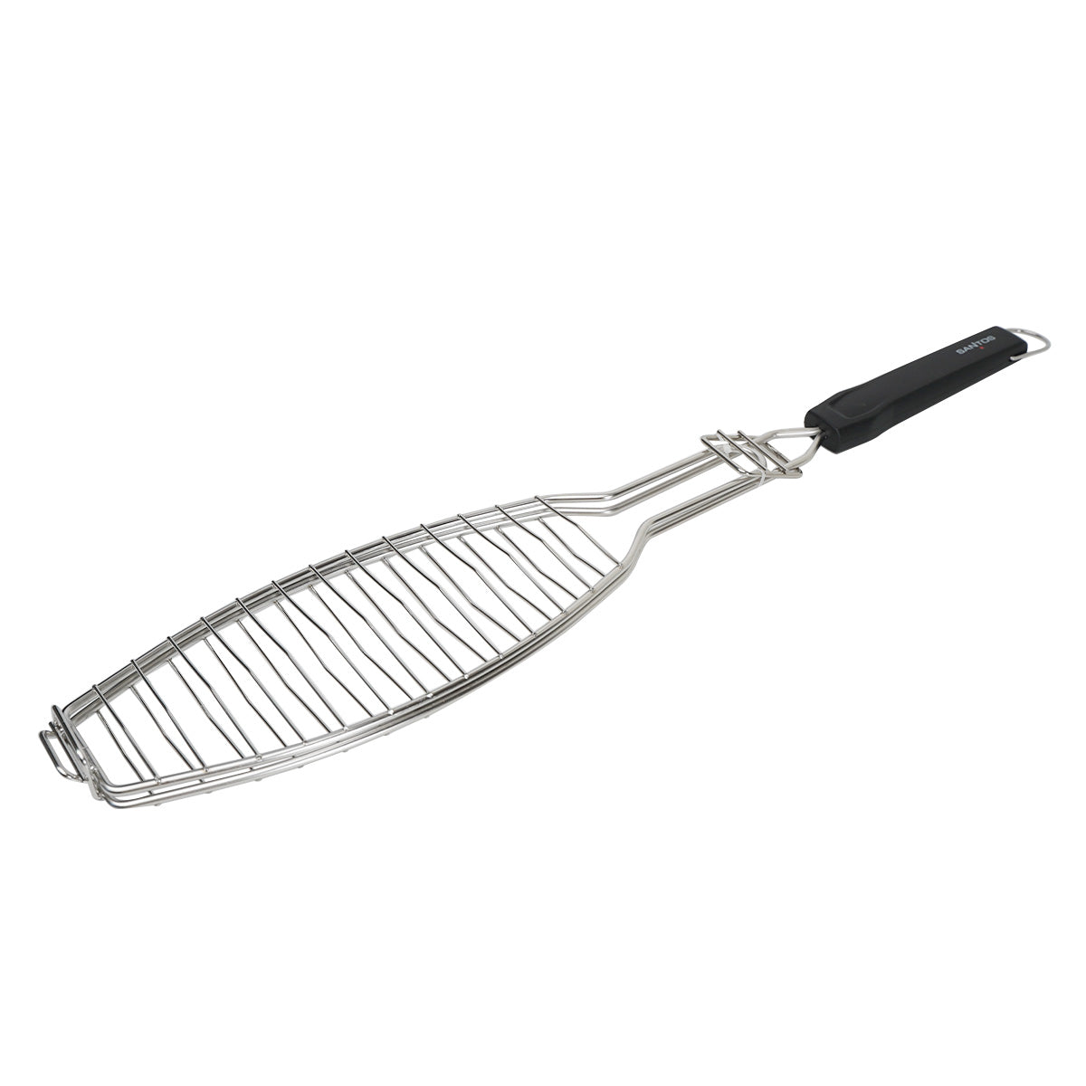 Fiskeholder rustfritt stål 61,5 cm - SANTOS forfra