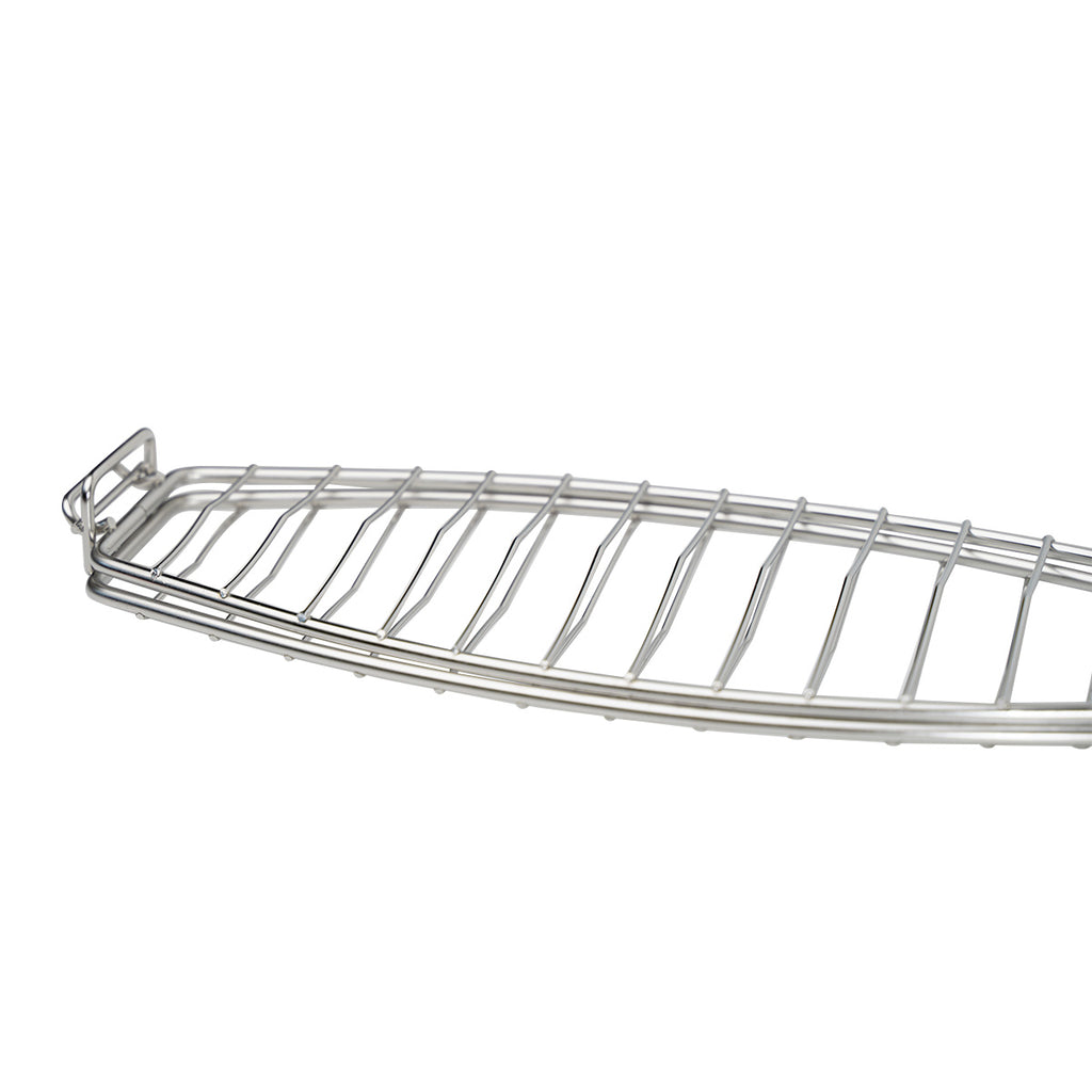 Fiskeholder rustfritt stål 61,5 cm - SANTOS detalj av håndtak