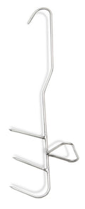 Fiskerøykekrok type 25 rustfritt stål 25 cm Borniak for røking av fisk
