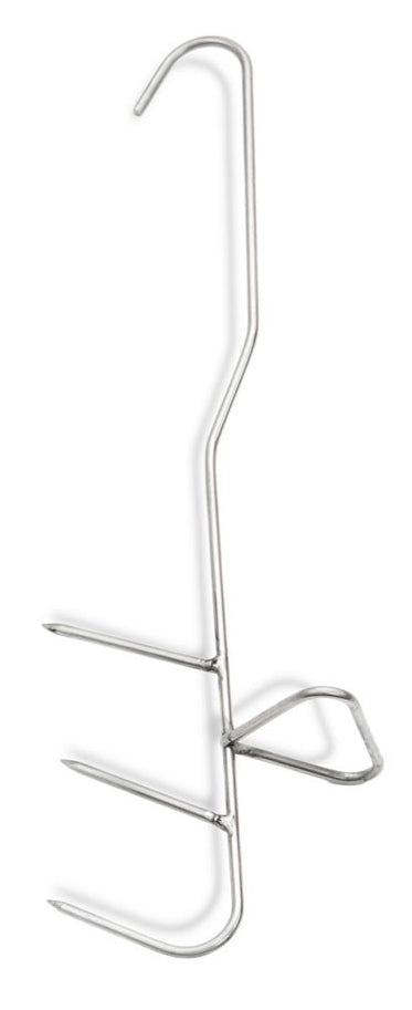 Fiskerøykekrok type 25 rustfritt stål 25 cm Borniak for røking av fisk
