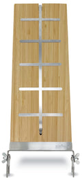 flammelaksbrett bambus 50x19 cm med klemme forfra