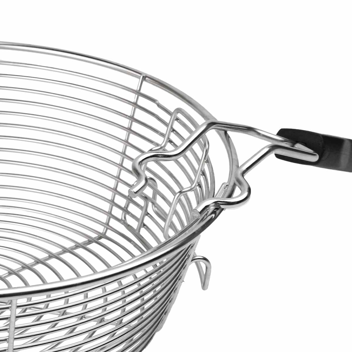 Detalj av friteringskurv for dutch oven rustfritt stål - SANTOS