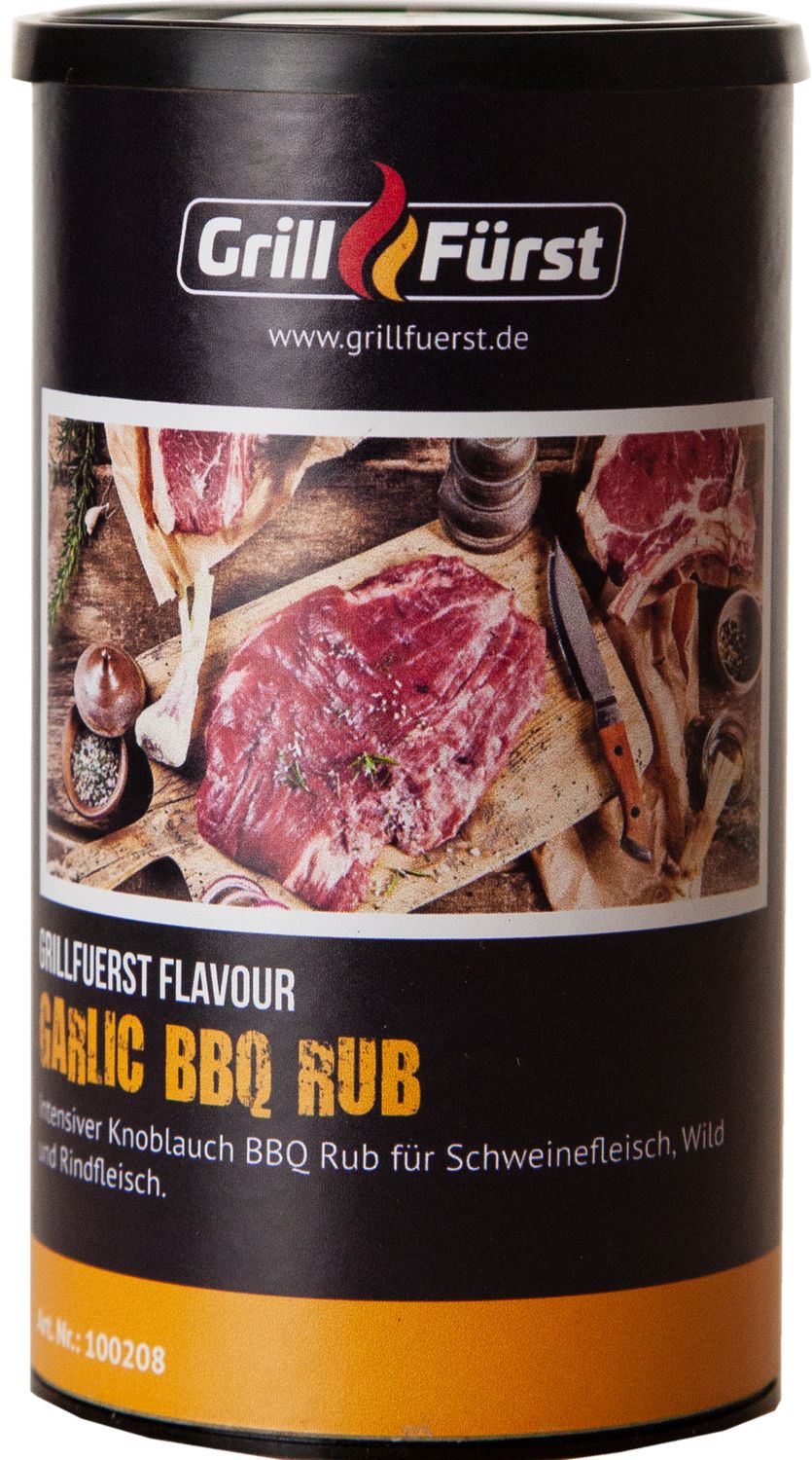 Garlic BBQ rub 380 g krydderblanding - Grillfürst forfra
