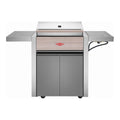 Gassgrill 1500 Serie 3 brennere med sidebrenner forfra
