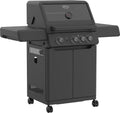 Gassgrill Allflame Peer 3 med 3 brennere støpejernsrist forfra