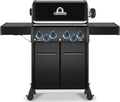 Gassgrill Baron 490 X Shadow med dreiespidd 4 brennere forfra