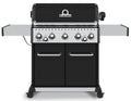 Gassgrill Baron 590 Black forfra med lukket lokk