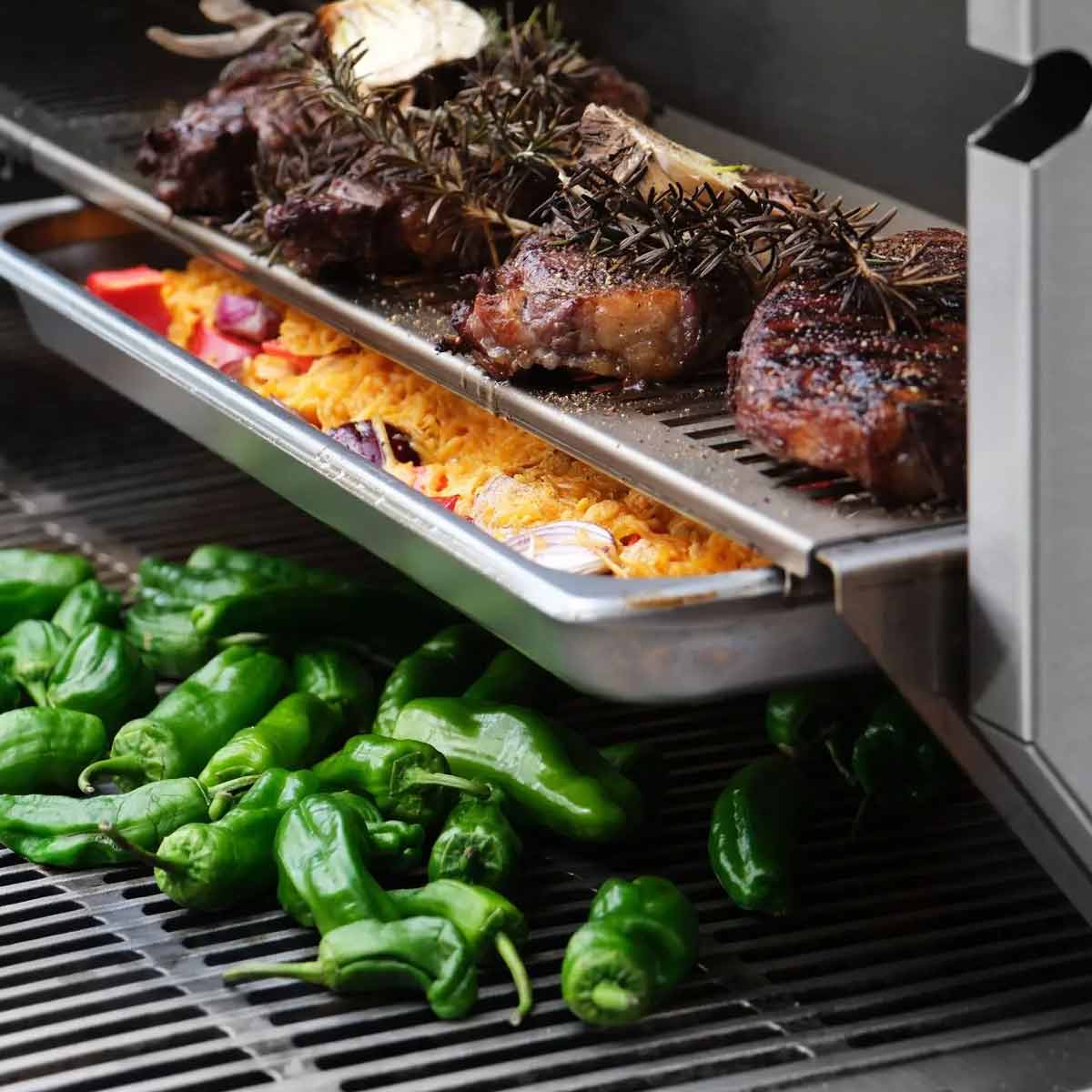 Gassgrill Block Ds Gen. 5 med OfenDock og tilbehør