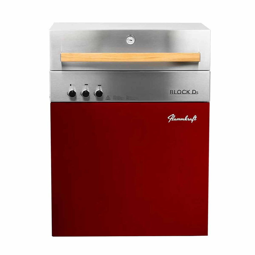 Detalj av grillrist på Gassgrill Block Ds Gen. 5 Rubin rustfritt stål