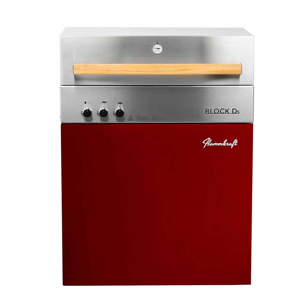 Detalj av grillrist på Gassgrill Block Ds Gen. 5 Rubin rustfritt stål