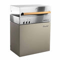 Gassgrill Block Ds Gen. 5 Taupe kompakt 2 brennere Flammkraft forfra