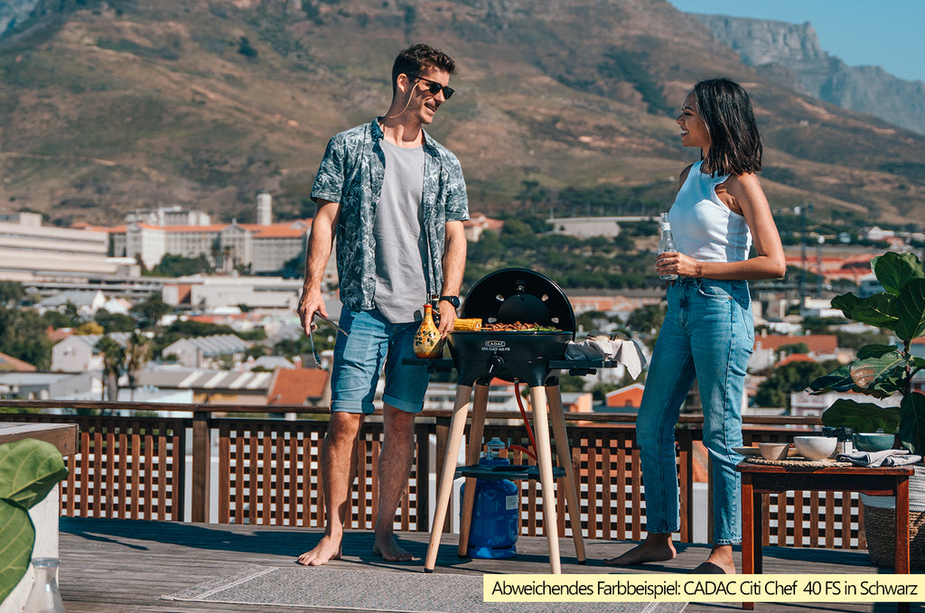 Oversikt av Gassgrill Citi Chef 40 FS BBQ/Dome flint grey