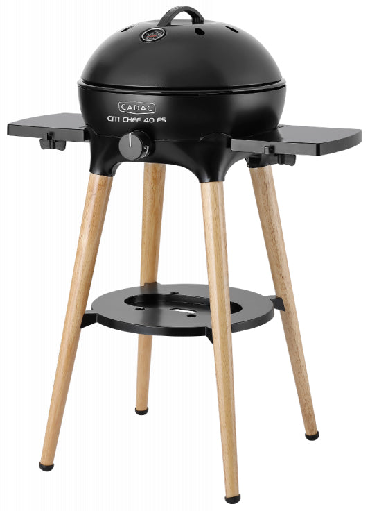 Gassgrill Citi Chef 40 FS BBQ/Dome matt black detalj av grillrist