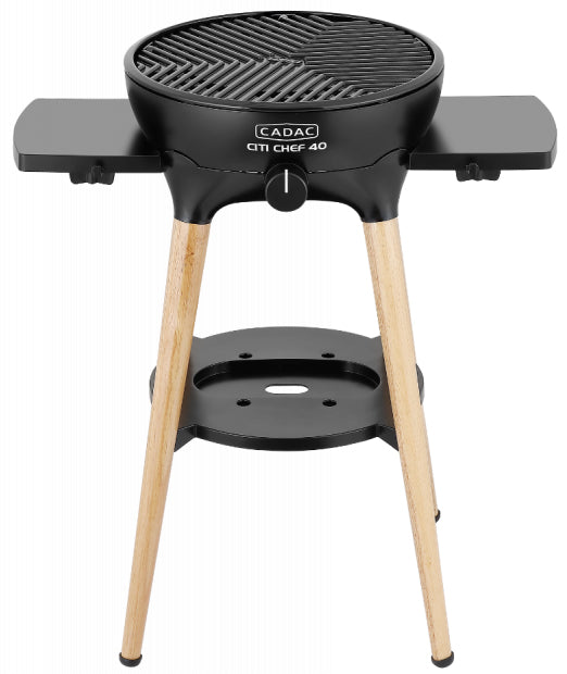 Nærbilde av piezo-tenning på Gassgrill Citi Chef 40 FS BBQ/Dome matt black