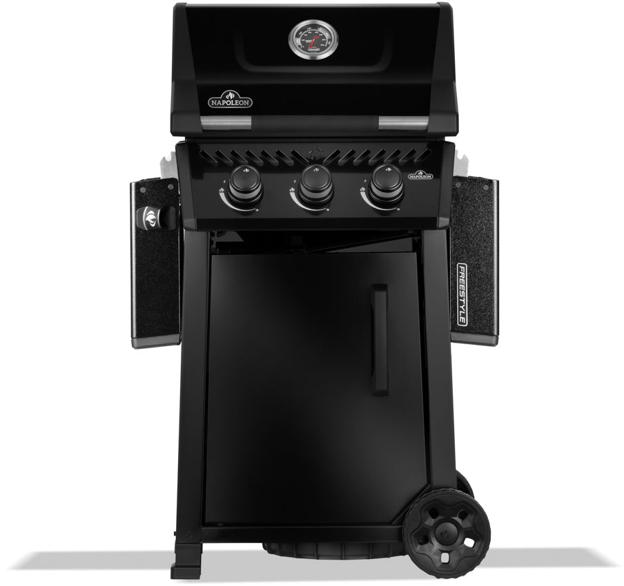 Gassgrill Freestyle 365 svart 3 brennere 2026 - Napoleon ACCU PROBE termometer