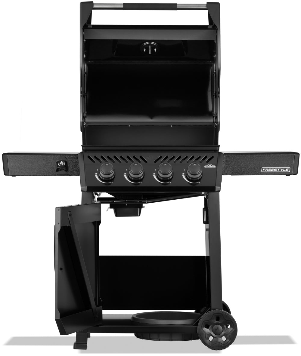 Gassgrill Freestyle 425 svart 4 brennere oppbevaringsskap