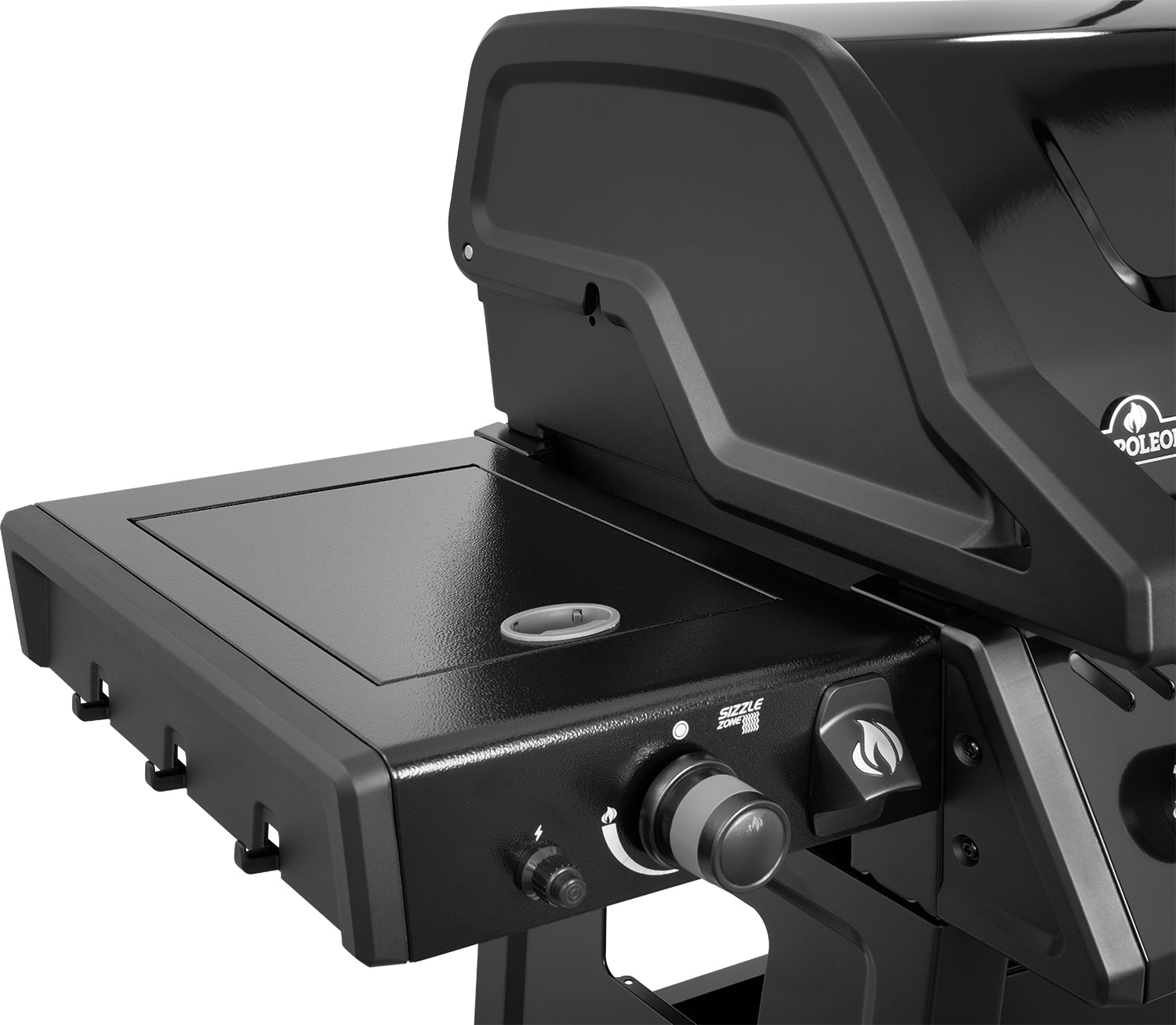 Detalj av kontrollpanel på Gassgrill Freestyle PRO 425 med Sizzle Zone