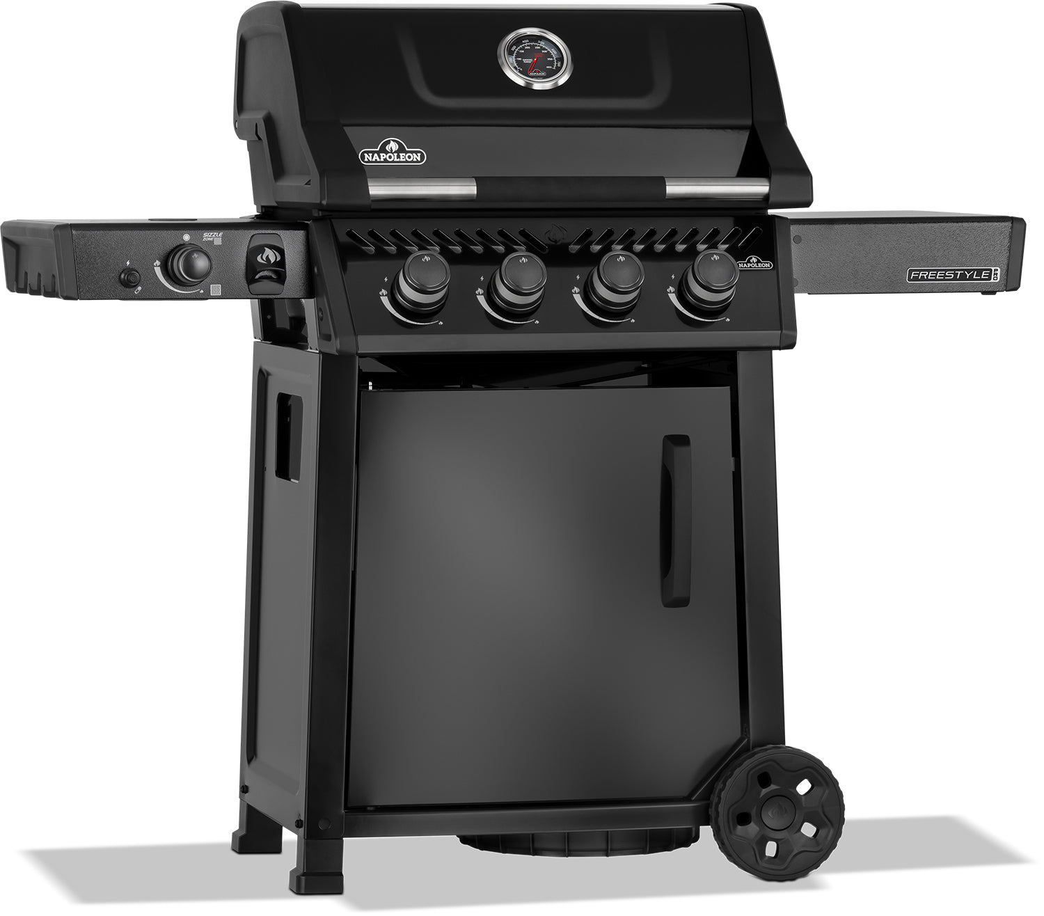 Nærbilde av Wave gusseisenrister på Gassgrill Freestyle PRO 425 med Sizzle Zone