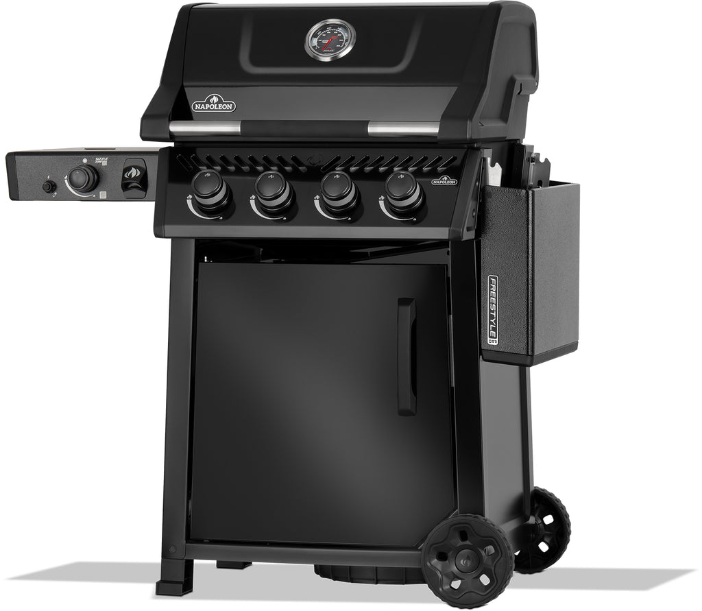 Sammenleggbar sidehylle på Gassgrill Freestyle PRO 425 med Sizzle Zone svart 2026 - Napoleon