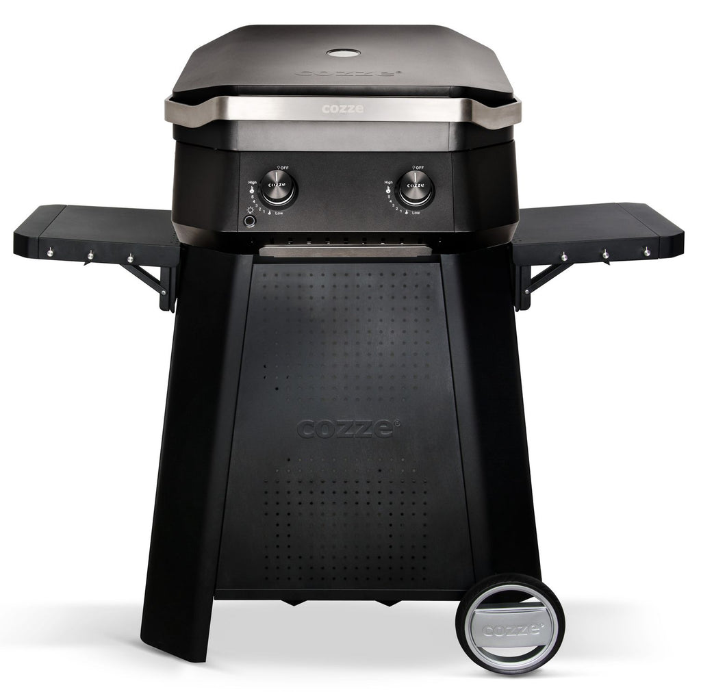 Gassgrill G-500 2 brennere 5 kW med undervogn foran