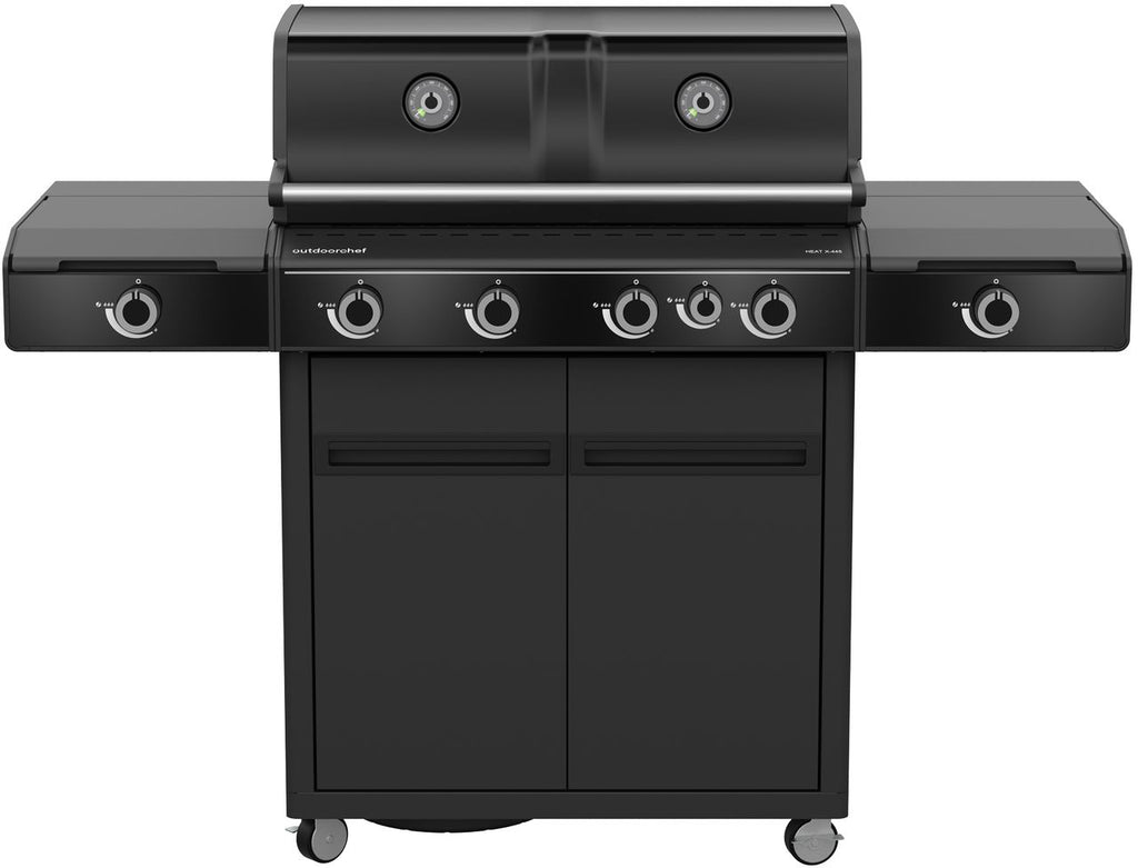 Gassgrill HEAT X-445 RB 4 brennere med bakbrenner front