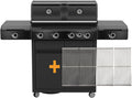 Gassgrill HEAT X-445 RB grillstasjon forfra
