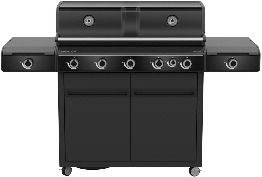 Gassgrill HEAT X-545 RB 5 brennere med bakbrenner forfra