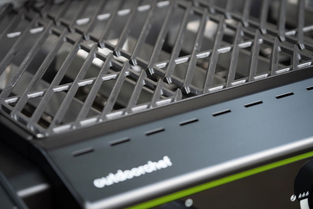 Gassgrill HEAT X-545 RB med rustfritt stål rist-sett - Outdoorchef