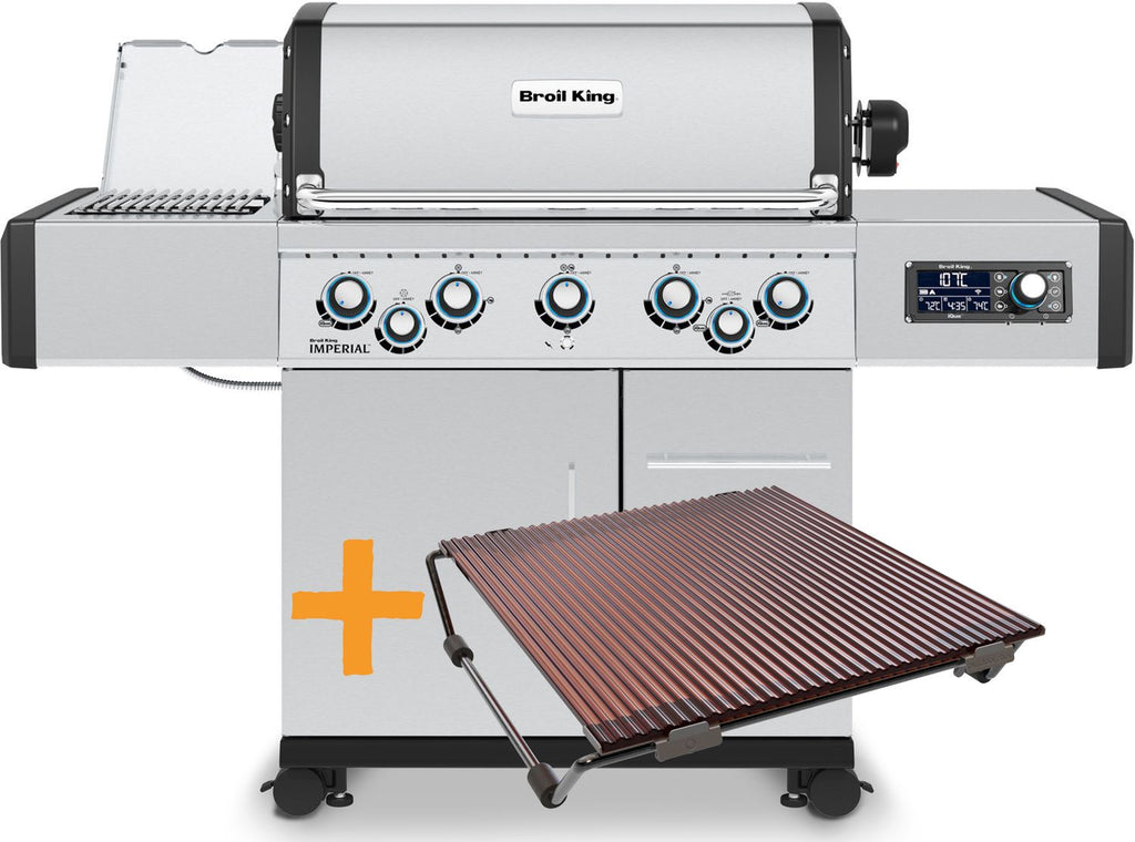Gassgrill Imperial QS 590 IR Smart Grill inkl. Blazinglas forfra
