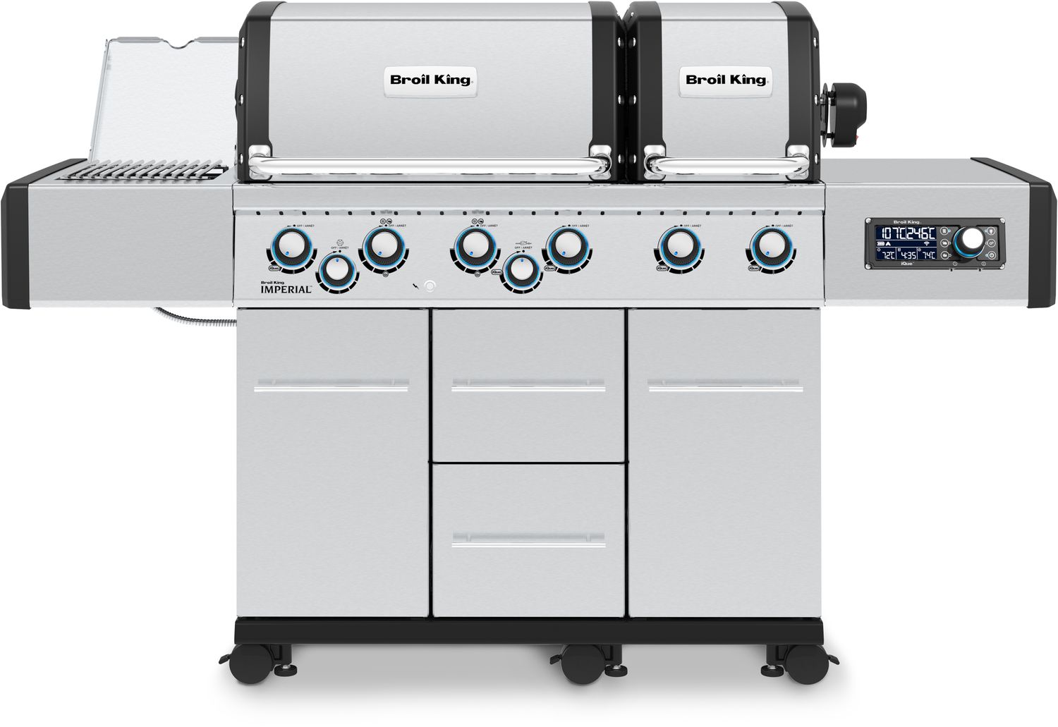 Gassgrill Imperial QS 690 IR Smart Grill med iQue forfra
