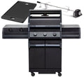Gassgrill Independence P330G 3 brennere støpejernsrist m/dreiespidd forfra
