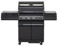 Gassgrill Independence P530E 5 brennere rustfritt stål forfra