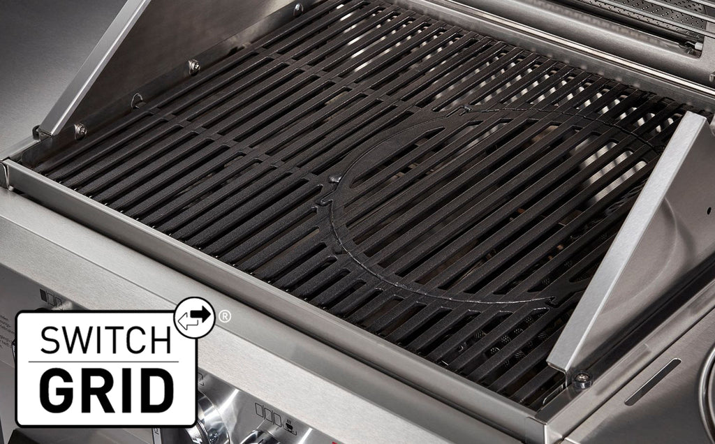 Gassgrill Kansas II Pro 3 SIK Turbo 3 brennere støpejern - Enders