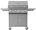 Gassgrill Lonestar Select 4 brennere rustfritt stål - BULL forfra