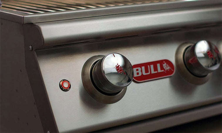 Detalj av grillrister på Gassgrill Lonestar Select 4 brennere rustfritt stål - BULL