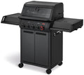 Gassgrill Monroe Pro 3 SIKR Turbo Shadow forfra
