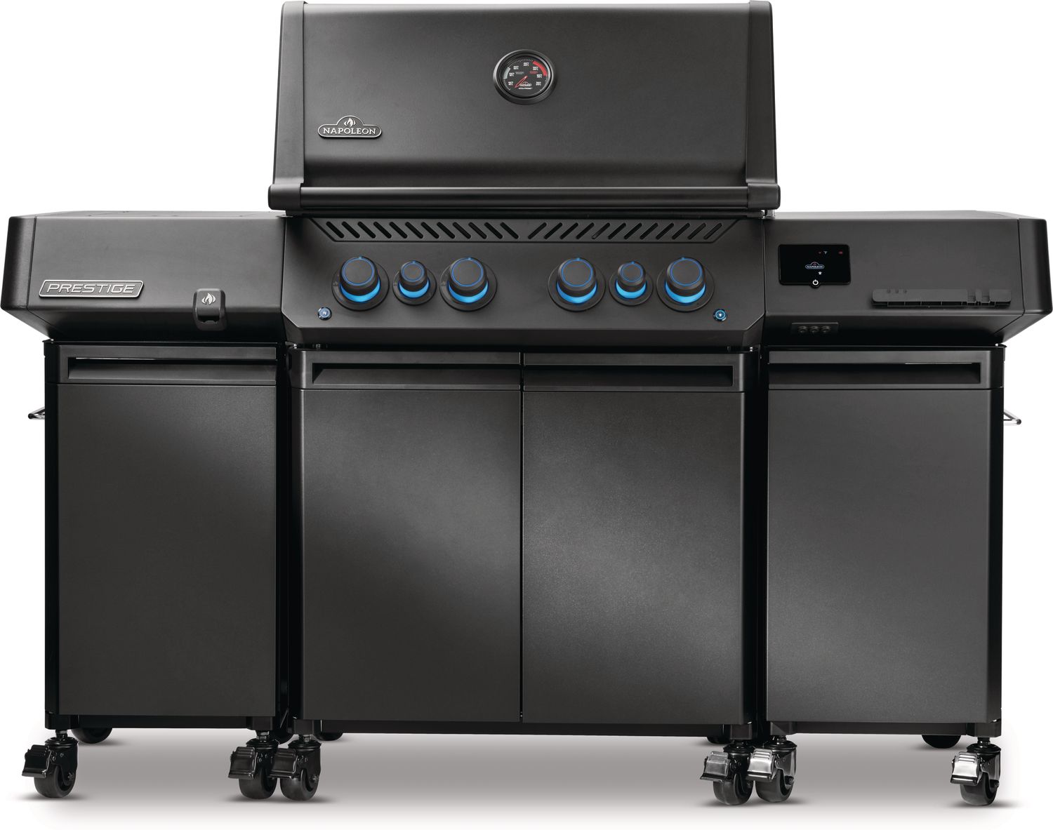 Gassgrill Phantom Prestige 500 Connected XL grillstasjon forfra