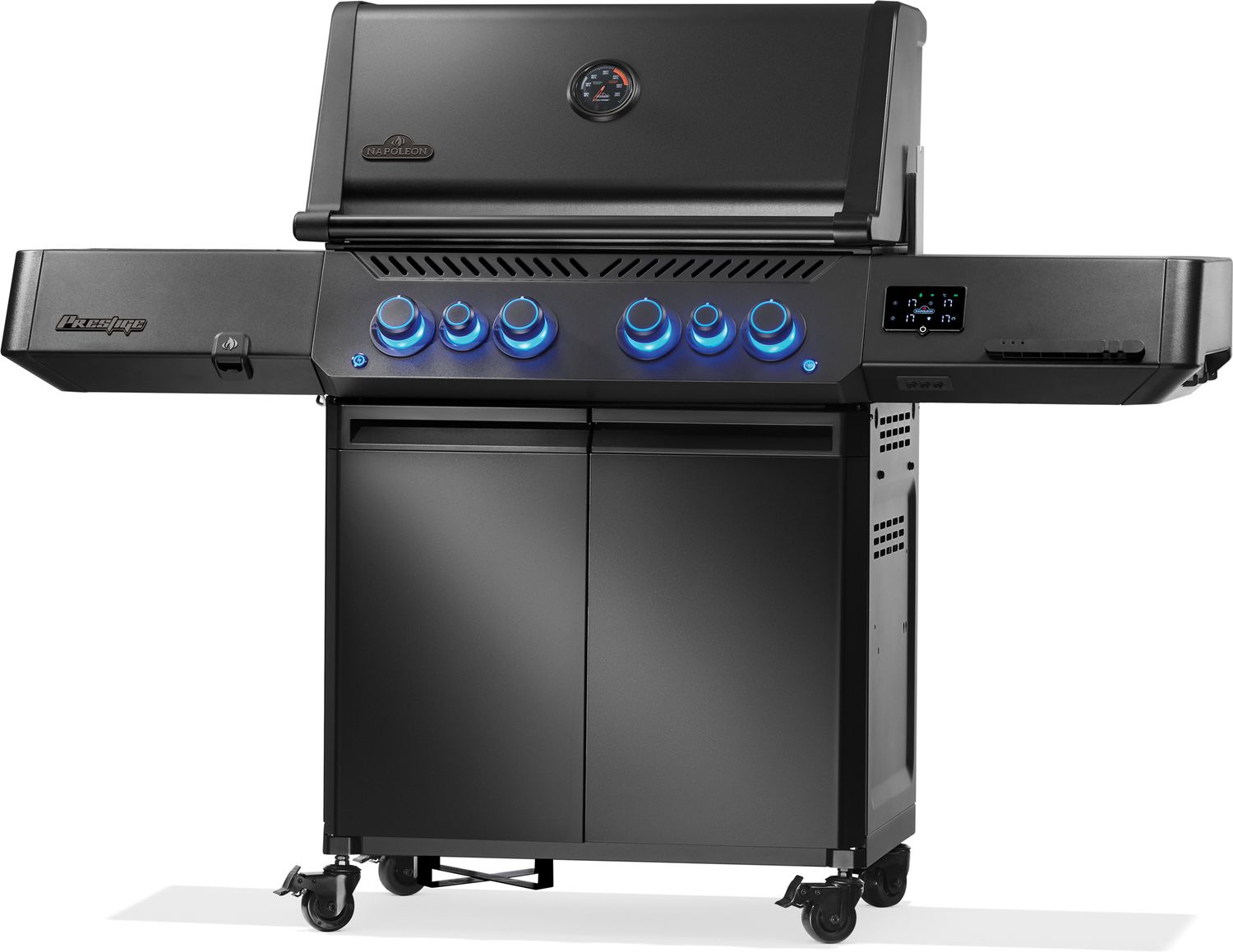 Gassflaskvekt integrert i Gassgrill Phantom Prestige 500 Connected XL
