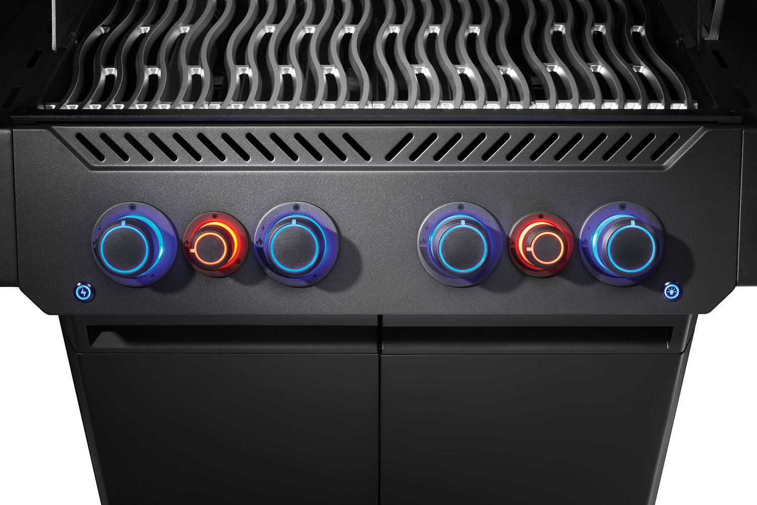 WAVE rustfrie støpejernsrister på Gassgrill Phantom Prestige 500 Connected XL