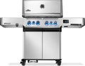 Gassgrill Prestige 500 Connected rustfritt stål forfra