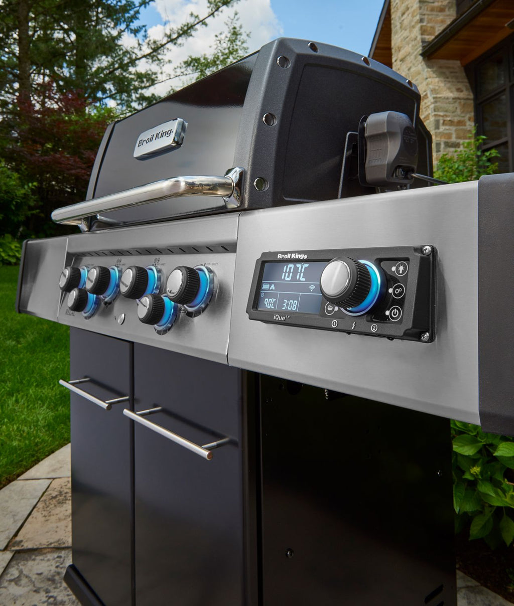 Gassgrill Regal Q 490 IR Smart Grill iQue 4 brennere bakside