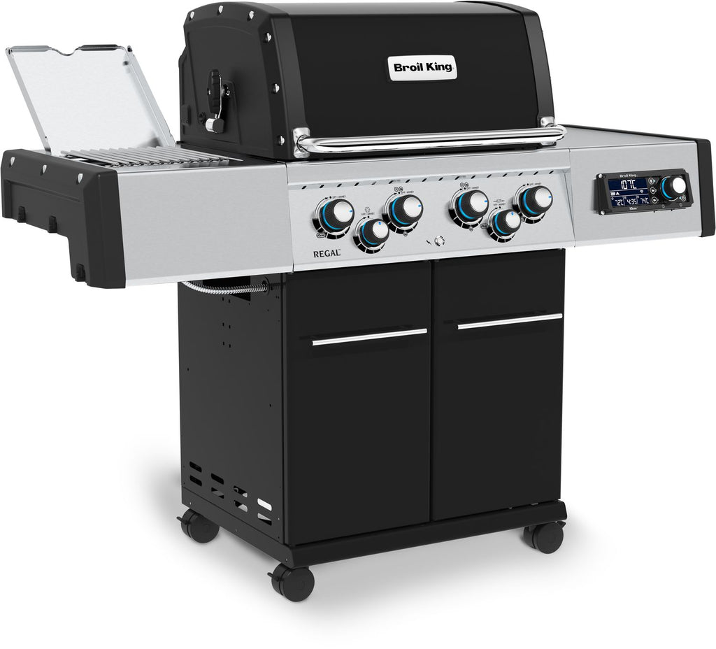 Oversikt over grillflate på Gassgrill Regal Q 490 IR Smart Grill iQue
