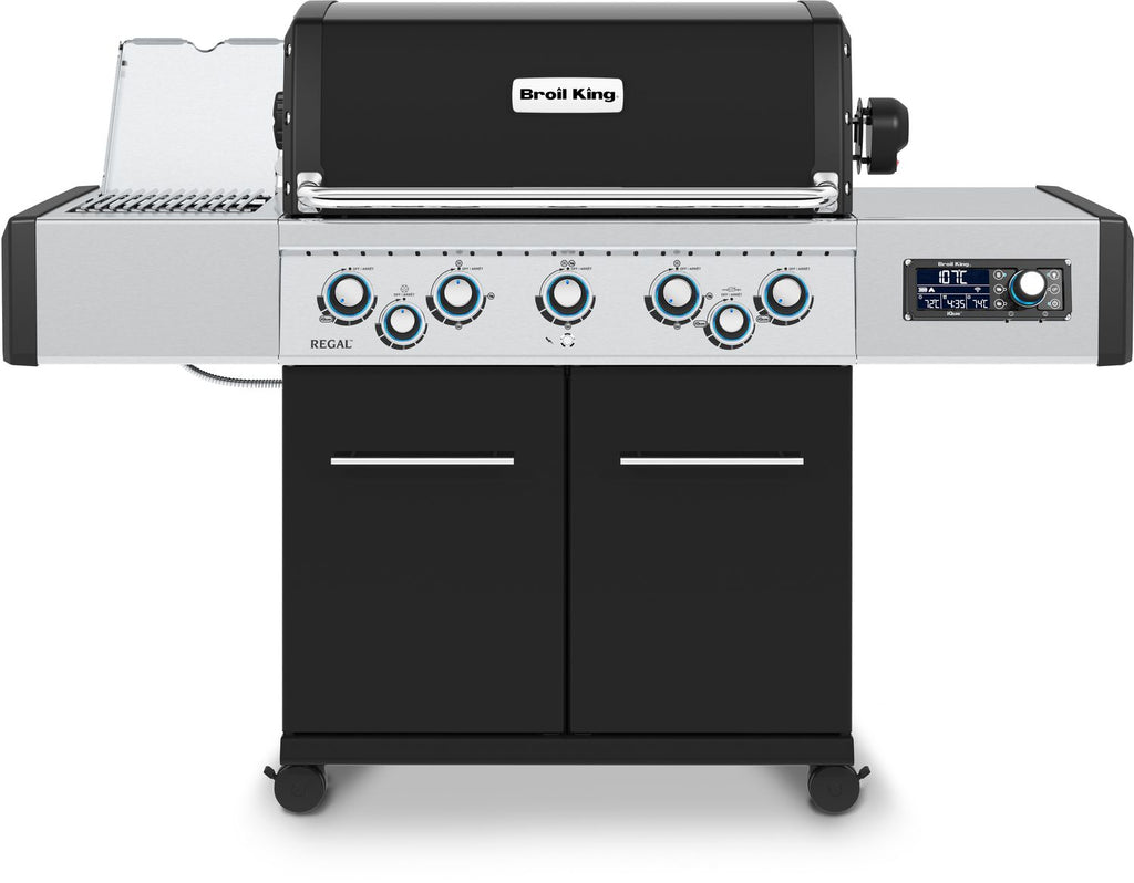 Gassgrill Regal Q 590 IR Smart Grill med iQue 5 brennere forfra