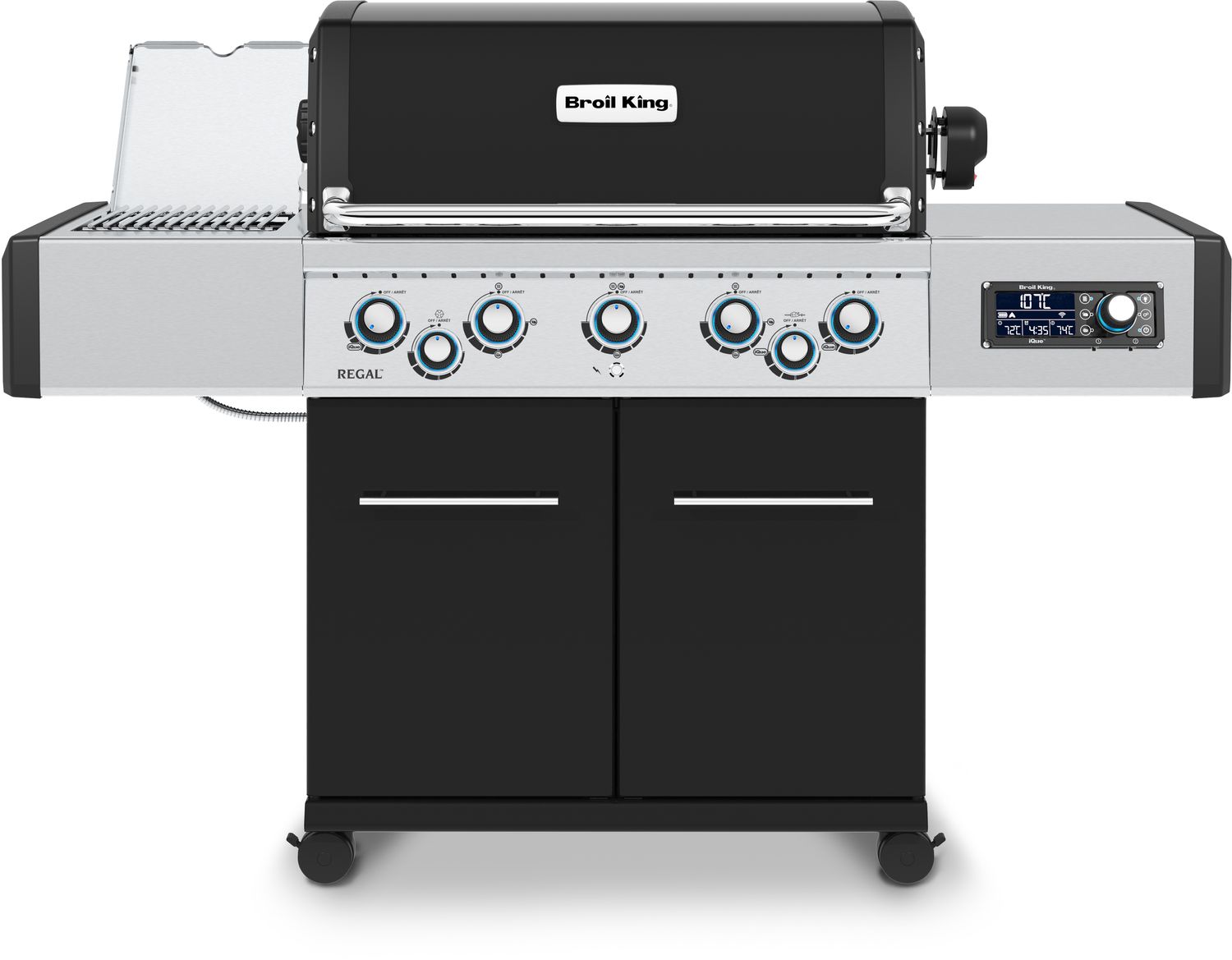 Detalj av grillrist på Gassgrill Regal Q 590 IR Smart Grill iQue 5 brennere