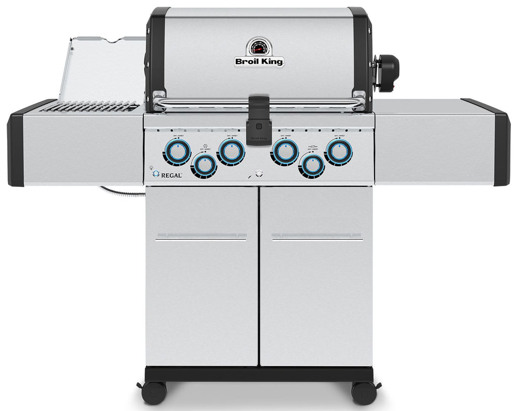 Gassgrill Regal S 490 IR rustfritt stål 4 brennere front
