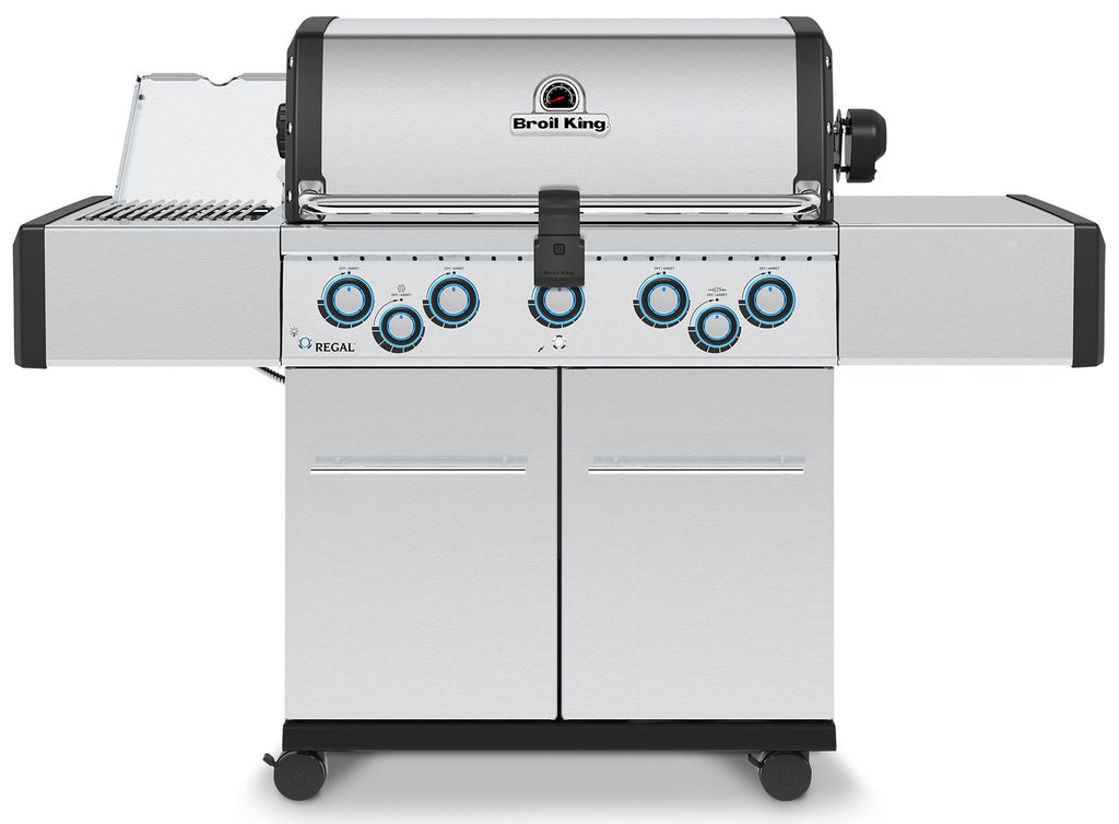 Gassgrill Regal S 590 IR rustfritt stål 5 brennere - Broil King forfra