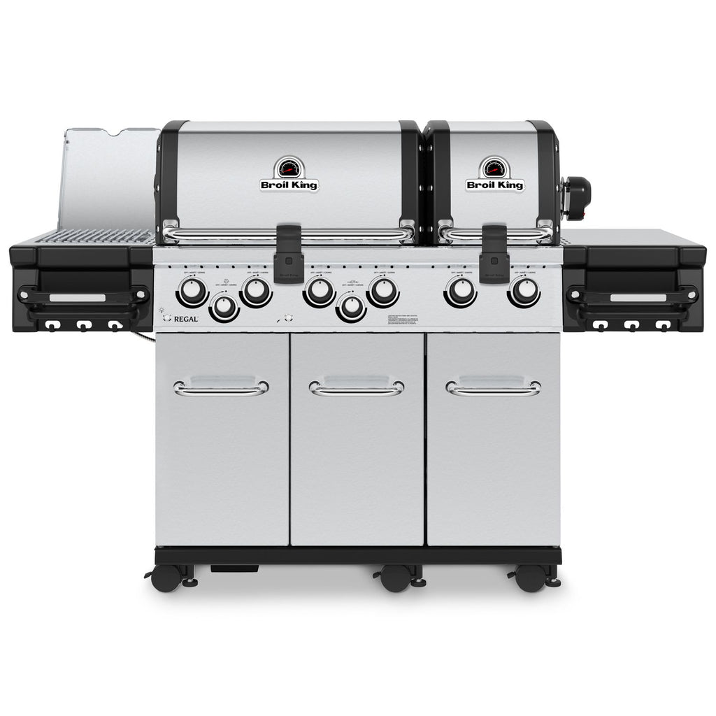 Gassgrill Regal S690 PRO IR 6 brennere rustfritt stål front