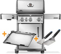 Gassgrill Rogue PRO 425 rustfritt stål inkl. plancha forfra