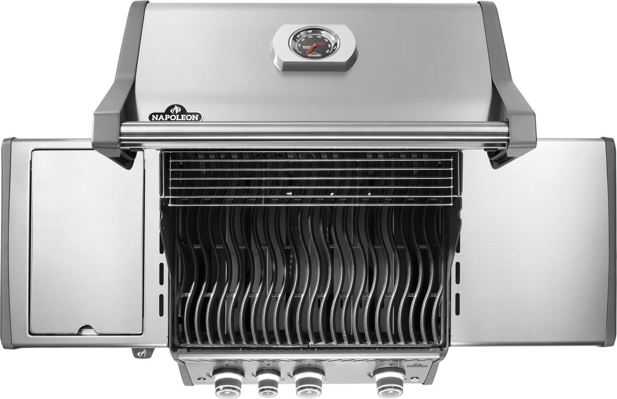 Gassgrill Rogue PRO 425 rustfritt stål inkl. plancha med klappbare sider