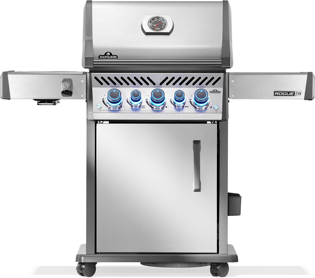 Gassgrill Rogue PRO-S 425 rustfritt stål Sizzle Zone - Napoleon forfra
